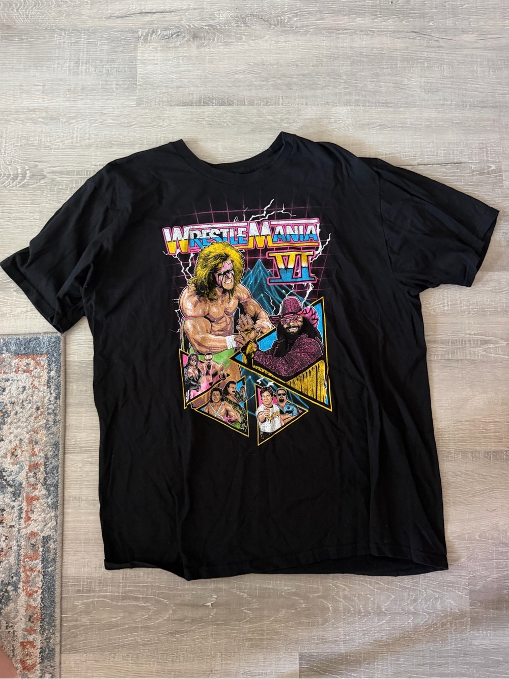 WestleMania VI Graphic Tee - Black
